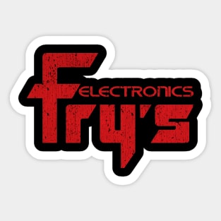 Fry's Electronics 1985 Vintage Sticker